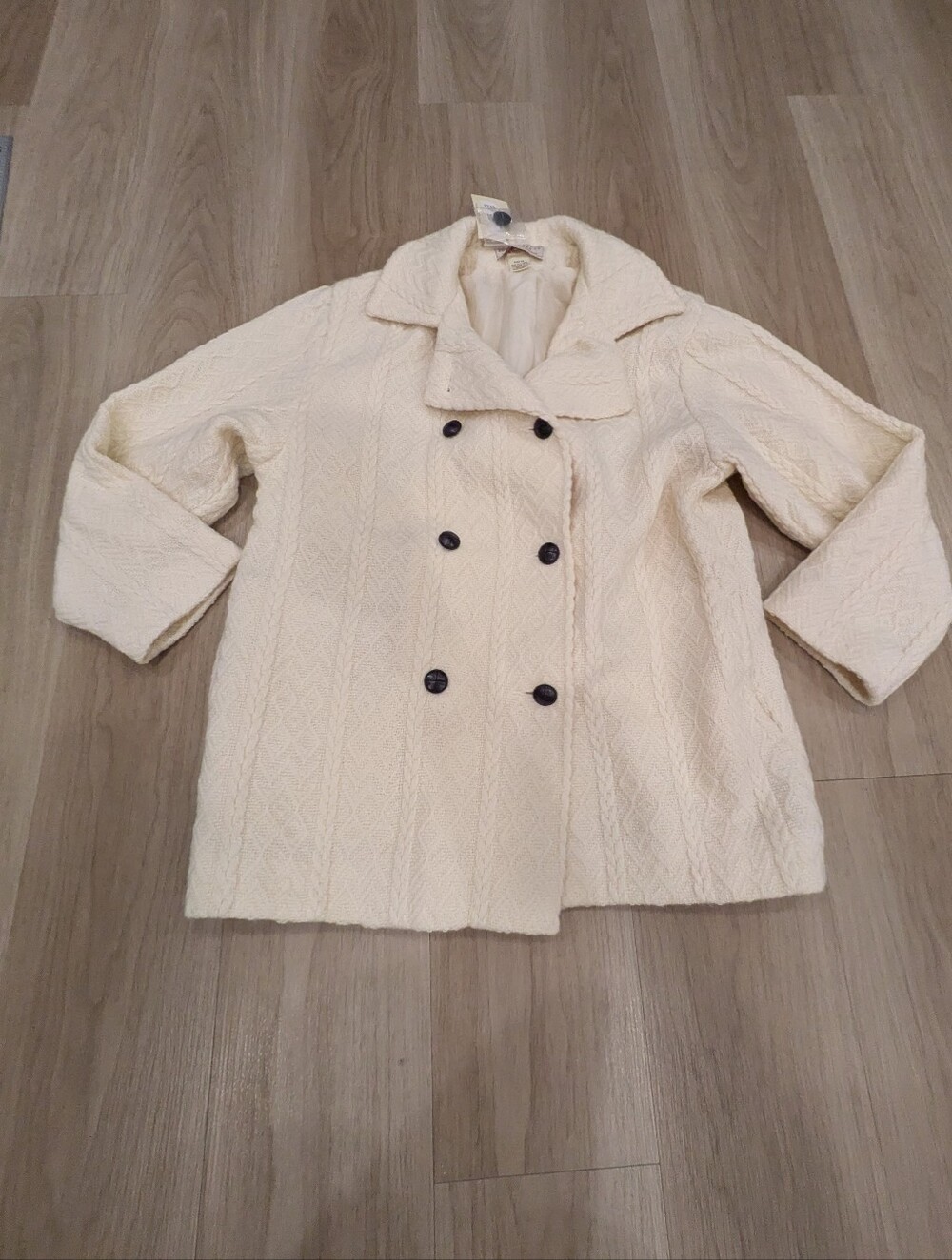 Boyne Valley Weaver Wool Ireland Water Proof Jacket Size M